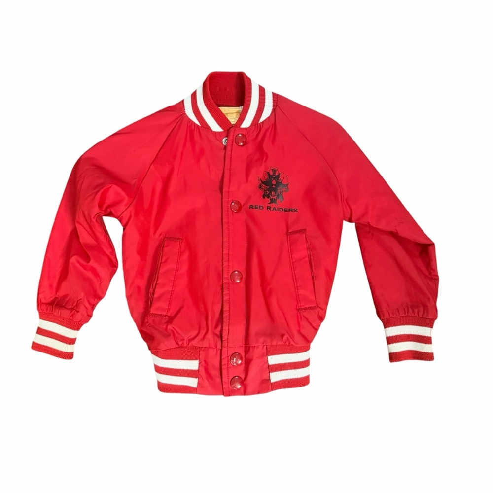 Chalk Line Vintage Red Raiders Bomber Jacket